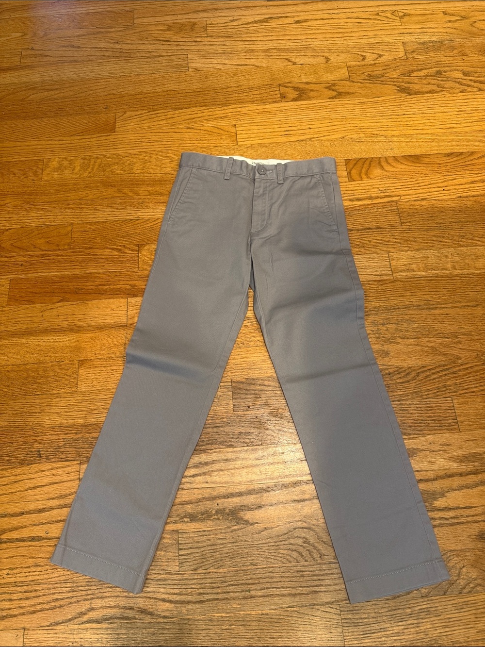 Crewcuts Boys’ Slim Chino - Gray - size 8